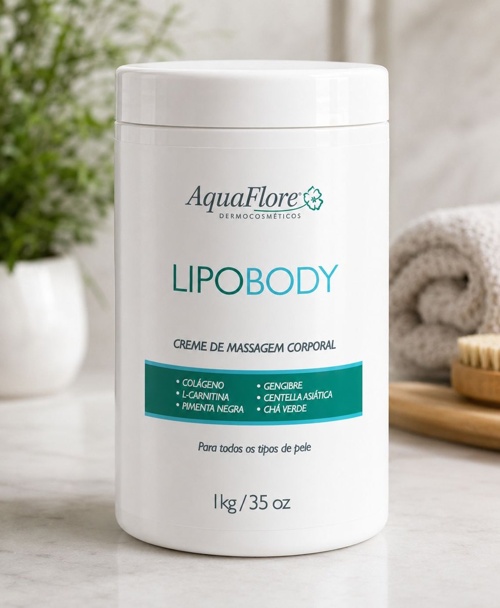 Creme de massagem corporal Lipobody